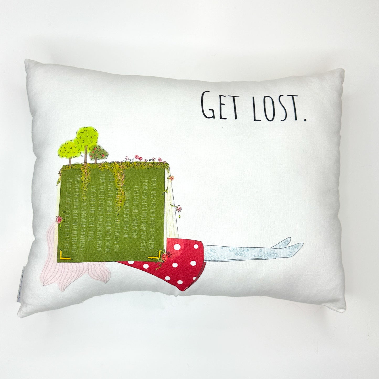 Get Lost Puckish Pillow